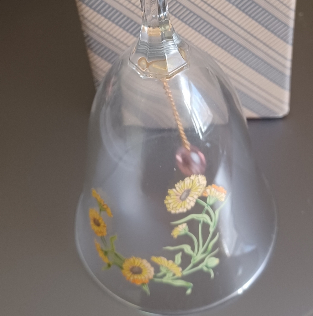Avon Crystal Birthday Bell - February Edition